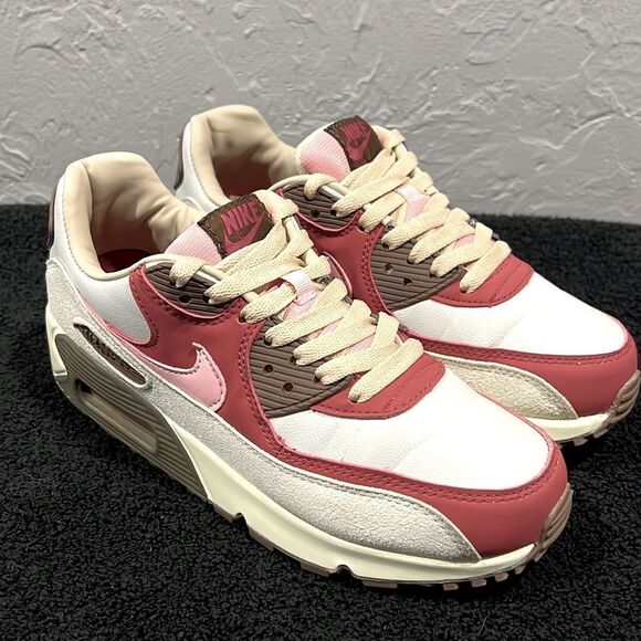 🔥🔥 NIKE AIR MAX 90 NRG “Bacon” Trainer Running Shoes Women Sz 8.5 - PERFECT - Picture 4 of 15